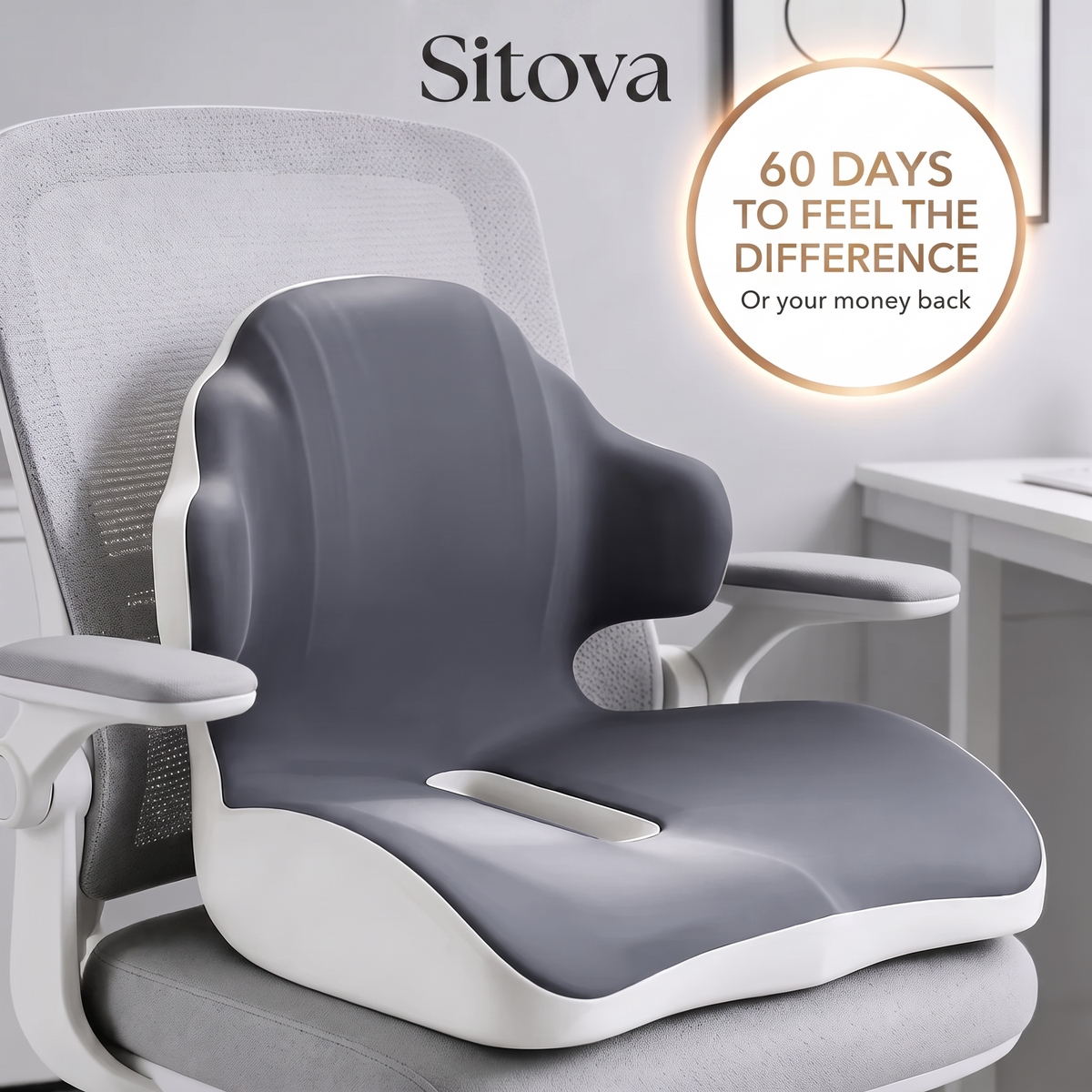 Sitova Seat & Back Support Cushion