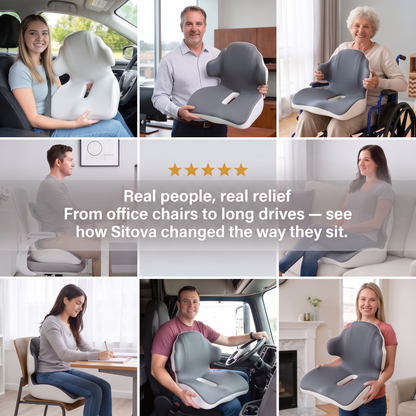 Sitova Seat & Back Support Cushion